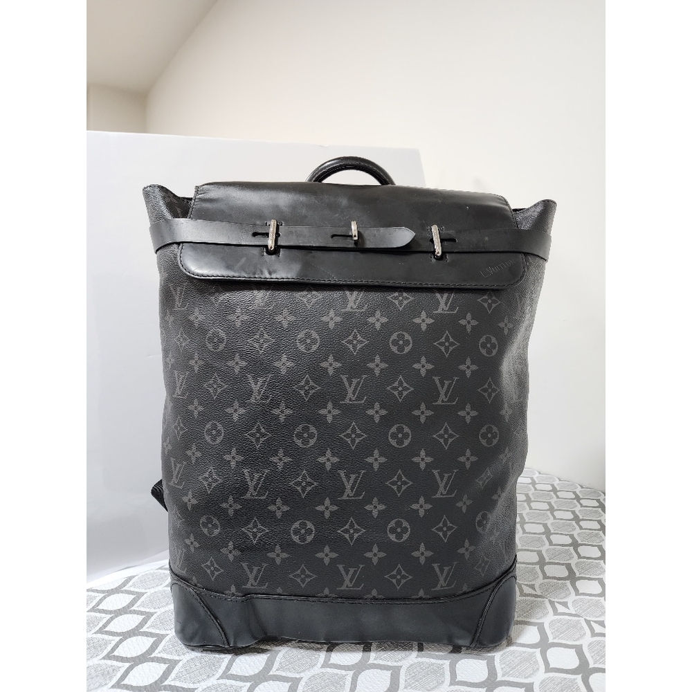 Louis Vuitton Monogram Eclipse Steamer Backpack - Picture 1 of 16